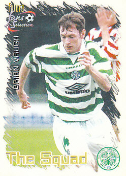 Brian Vaugh Celtic Glasgow 1999 Futera Fans' Selection #34